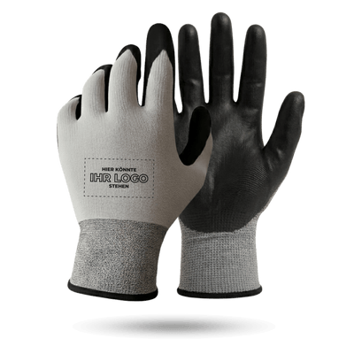 Arbeitshandschuhe bedrucken mit Logo - Grau GP-GS-1